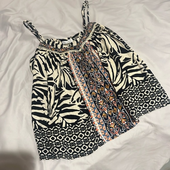 Patrons of Peace Boho Style Top - Picture 1 of 7